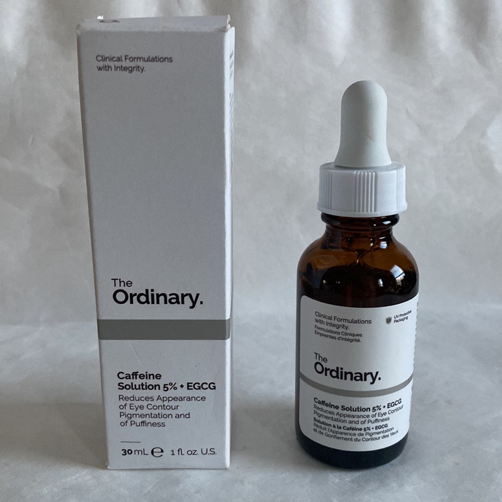 THE ORDINARY Caffeine 5% + EGCG Depuffing Eye Serum 1oz